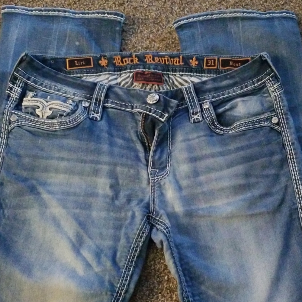 Rock Revival 31 Lori Boot Jeans